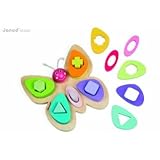 Janod Iwood Butterfly Shape Sorter おもちゃ [並行輸入品]