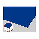 アルミ複合板ソレイタ（両面ブルー 艶あり/艶なし）3mm 450×600mm ★縮小カット1枚無料★ (キャンセル不可)