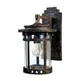 Maxim 3131CDSE, Santa Barbara Cast, 1-Light Outdoor Wall Lantern, Sienna [並行輸入品]