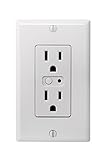 GoControl WO15Z-1 Z-Wave Single Wall Outlet, White [並行輸入品]