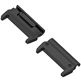 バンドアダプター ガーミン Fenix 8 AMOLED 43mm / 7S Pro / 7S / 6S Pro / 6S / 5S / 5S Plus/Approach S70 42mm 適用 バンド交換金具 ガーミン調整器 コネクター 金属製ピンタイプ連結器 （ブラック）