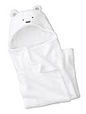 Sakady Baby Hooded Bath Towels Animal Bathrobe Fleece Towel Blanket (White Bear) by Sakady
