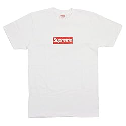 SUPREME シュプリーム 14SS 20th Anniversary BOX Logo Tee BOXロゴTシャツ 白赤 M 並行輸入品