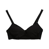 (犬印)INUJIRUSHI クロスオープンモールドブラジャー ワイヤー入り ブラ ハーフトップ(BK-ブラック、B70)