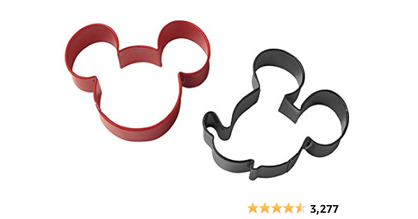 Amazon クッキー カッター 2 Pkg ミッキー マウス クッキー型 オンライン通販