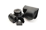 TP Original Sony A6400 専用 本革 ボディケース＋カバー 黒色 (底面開閉)