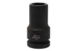 Tengツール910624 24 mm 1インチドライブ6ポイントメトリックThinwall Deep Impactソケット 28mm 910628