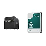 Synology NAS 4ベイ DiskStation DS423 & Synology HDD 2TB HAT3300-2Tx2台