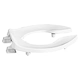 Centoco HL1500STSCC-001 Plastic Elongated Toilet Seat with Open Front White [並行輸入品]