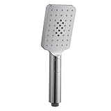 labkiss lk012 3機能Rain Fallメッセージair-into水保存ボタン正方形ハンドヘルドシャワーヘッドクロムメッキ LK012