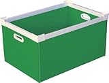 [N-7605692]ＫＵＮＩＭＯＲＩ　プラダン　ＮＳコンテナ　７５Ｌ（ＳＷコーナー）ライトグリーン 78501NS75LLG