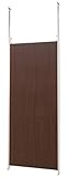 突っ張りパーテーションボード幅90cm 本体用 ダークブラウン NJ-0116