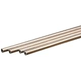 K&S プレシジョンメタル アルミパイプ 外径 2mm 内径 1.1mm 長さ 300mm (4本入り) 素材 KS9801