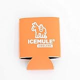 ICEMULE(アイスミュール) アウトドア キャンプ 小型缶 保冷バック クージー オレンジ 350ml缶用 59401
