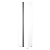 【完成品】 国産 シューズボックス 下駄箱 玄関 収納 転倒防止金具付 〔幅45cm〕 組立て済 ホワイト