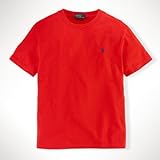 Ralph Lauren（ラルフ ローレン）Ｔ シャツ 半袖（赤色）キッズＴシャツ半袖【2歳・3歳】（並行輸入品） (2T（2歳）)
