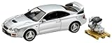 HJ64 1/64 トヨタ セリカ GT-FOUR WRC Edition (ST205) エンジンディスプレイモデル付き シルバー 完成品