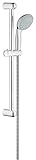 GROHE 2759800E New Tempesta 100 2-Spray Hand shower and Shower Bar Set, StarLight Chrome [並行輸入品]
