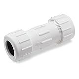 King Brothers Inc. CPC-1500 1-1/2-Inch Compression PVC Compression Coupling, Gray [並行輸入品]