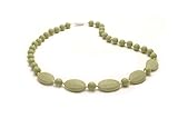 Bitey Beads Silicone Teething Nursing Necklace 32'' (Moss Green) by Bitey Beads