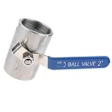 F Fityle ステンレススチール　ボールバルブ　2インチ　 NPT DN50　オン/オフ手動制御