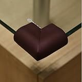 Interbusiness Kids Child安全コーナープロテクターストライプL形状保護のコーナークッションエンドテーブル10個入り 2.36 *2.36 *1.37*0.31 inch