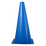 KOZEEYスポーツ サッカー フットボール レーニング コーン 交通 安全コーン 32cm ブルー　５個