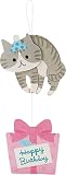 サンリオ(SANRIO) バースデーカード つままれネコ BD47-1 L 347 889903