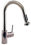 Hansgrohe Talis S High Arc Pull-Out Kitchen Faucet, Stainless Steel Optic #06801860 by Hansgrohe