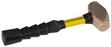 Nupla BRS1.5 Classic Brass Hammer, SG Grip, 12 Long Handle by Nupla
