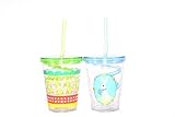 Target,Swirly Straw Tumbler 2-Pack(Green, Blue) by Target