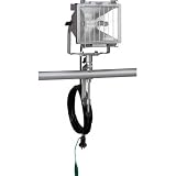 ハタヤ 防雨型ハロゲンライト 300W 100V接地付電線5m バイス付 PH305KN
