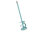 Collomix WK140HF Steel Hexafix Quick Connect Concrete Stirring Paddle, 5.31" Diameter x 23.23" Lengt