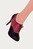 Banned Apparel - Black Olivia Kitten Heel Boots 5