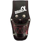 （まとめ）電工ポケット WAIST GEAR 【ドライバー2本/ペンチ差し】×5セット レッド（赤） マーベル MDP-63AR