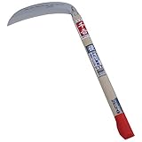 千吉 鋼付ステン 両刃中厚鎌 195MM