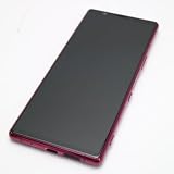 SIMフリー Xperia 5 SOV41 Red AU