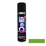 染めQエアゾール エバーグリーン [264ml] スプレー・皮革・合皮・レザー・紙・布・プラスチック