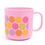 なかよしフレンズのSmile耐熱プラコップ　マカロンドット　日本製　N5801240