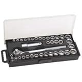 40 PIECE DRIVE SOCKET SET WITH 3/8 DRIVE RATCHET [並行輸入品]