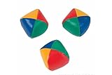 Set of 3 Learn to Juggle Ballsジャグリングボールwith指示2.25 "