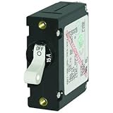 The Amazing品質ブルー海7210 AC / DC単極磁気世界回路遮断器 – 15 Amp