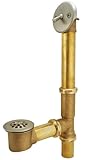 廃棄物とオーバーフロー、Tripレバータイプ、サテンニッケル仕上げ – Plumb Usa