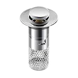 ヘアキャッチャー 洗面台 ゴミ受け 排水溝 内径33mm-40mmの排水口に適用 ネット ステンレス 蓋 銅コア 錆びにくい 流し台 排水溝まるごとキャッチャー 洗面台 バスルーム 掃除しやすい 防臭防虫目詰まり防止