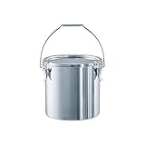 日東 ステンレスタンク テーパー付吊下げ密閉タンク(フタ付) 20L TPCTB30