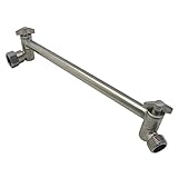 LASCO 08 – 2455sn 8 "ロング調節可能なすべての指向性真鍮シャワーアーム、サテンニッケル
