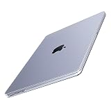 Soonjet CrackGuard MacBook Air 15インチ用ケース | M4 M3 M2 2025 2024 2023 | ひび割れ防止アップグレード | 公式カラーに100%マッチ|ハードシェルラップトップカバー | A3241 A3114 A2941 | スカイブルー クリア