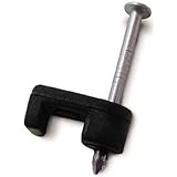 Gardner Bender PSB-1650T 25 Count .25 in. Black Plastic Coaxial Staple