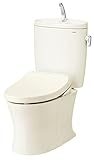【取替交換付き(京都府)】 TOTO トイレ セット品:便器EX+ウォシュレットKM (TCF8AM66) 手洗付き 戸建向け パステルアイボリー