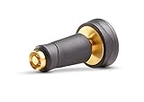 Gilmour Medium Duty Brass Straight Adjustable Spray Twist Cleaning Nozzle (539) [並行輸入品]
